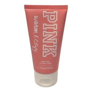 Victoria's Secret PINK Warm & Cozy‎ Body Lotion 2.5 oz Toasted Vanilla Peony